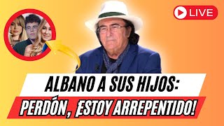 ALBANO CARRISI entre lágrimas ¡LA VERDAD SOBRE MIS HIJOS NUNCA CONFESADA [upl. by Malorie]