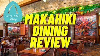 Makahiki Dinner Review Best Food at Aulani  Hawaii [upl. by Epotimet266]