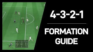 FIFA 22  Best 4321 Tactics  Instructions  How to Use the 4222 Formation Guide  FUT 22 [upl. by Hax]