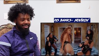 AMERICAN REACT to UK RAPPER 🇬🇧 Ms Banks  NOVIKOV Official Music Video [upl. by Cleavland]