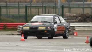 Ford Sierra Cosworth RS500 in drifting competition [upl. by Townshend]