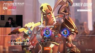 19K DMG SUPER JUNKER QUEEN GOD GAMEPLAY OVERWATCH 2 SEASON 9 [upl. by Savart177]