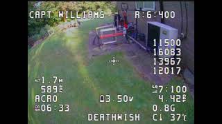 fatshark echo garden freestyle fpv dvr testing 4 drone dronevideo fpv fpvdrone fpvfreestyle [upl. by Nnylhtak]