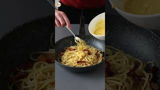 La VRAIE recette des carbo 🤤 carbonara carbo pates pasta recettefacile cuisinefacile [upl. by Michella]