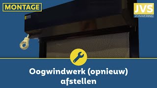 Montage Oogwindwerk opnieuw afstellen [upl. by Masao]