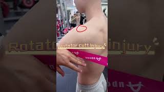 kinesiology tape can support reduce swelling and relieve pain associated with the rotator cuff [upl. by Perren]