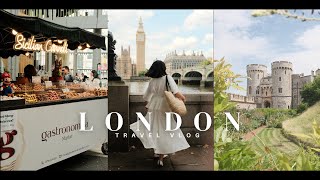 London Vlog  7 Day Itinerary Musttry restaurants afternoon tea castles 🏰 🏴󠁧󠁢󠁥󠁮󠁧󠁿 [upl. by Fitzsimmons]