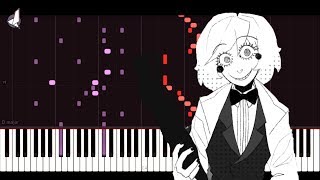 The Distortionist  GHOST  Piano Cover Synthesia 「ピアノ」 [upl. by Sinned151]