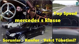 Milenyum Yıldızı  Mercedes Benz S320  W220  İnceleme  Top Speed  Buzdolabı  Kronik Sorunlar [upl. by Nnylecyoj]