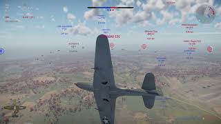 P63 Kingcobra Destroys 3 Enemy Planes  War Thunder [upl. by Bihas]