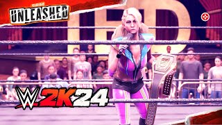 WWE 2K24 MyRISE quotUnleashedquot  Part 1 [upl. by Acined]