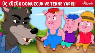 Üç Küçük Domuzcuk ve Tekne Yarışı 🐷🐺⛵️  Adisebaba Masallar [upl. by Eiclek367]