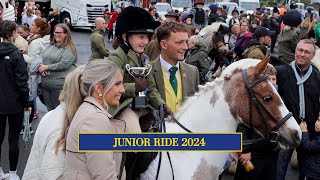 Junior Ride  Hawick Common Riding 2024 [upl. by Amara]