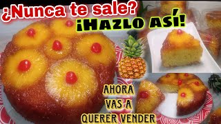 ✅ Como hacer La Mejor TORTA DE PIÑA Venezolana paso a paso  Receta Auténtica de Volteado de piña [upl. by Adis584]