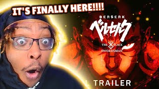 OMG THEY ACTUALLY DID IT  BERSERK THE BLACK SWORDSMAN 2025 𒉭 Studio ECLYPSE TRAILER REACTION [upl. by Annaitsirhc]