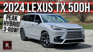 The 2024 Lexus TX 500h FSport Is The Ultimate 3Row Hybrid SUV Family Hauler [upl. by Abigael]