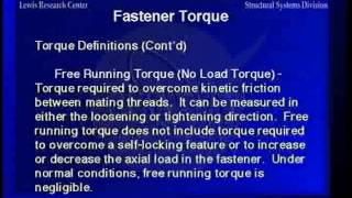 Fastener Design Course Part 4 [upl. by Adilen]