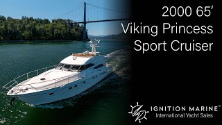 Viking Princess Sport Cruiser 65 Ignition Marine [upl. by Ahsinnek139]