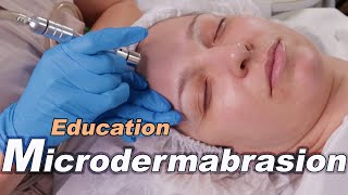 Microdermabrasion Facial  beauty tutor full demo  benefits and before and after pictures 2021 [upl. by Rombert]