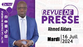 Revue de presse Ahmed Aidara du jeudi 14 avril 2022 [upl. by Nnaillek601]