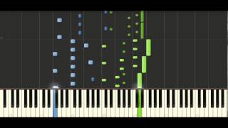 Chopin Etude Op 25 No 1 Aeolian Harp  Piano Tutorial  Synthesia [upl. by Elephus657]