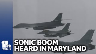 NORAD Sonic boom came from F16s intercepting private aircraft [upl. by Armmat]