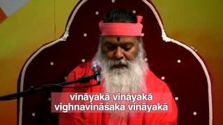 Vinayaka Vinayaka bhajan by Sri Ganapathy Sachchidananda Swamiji [upl. by Averill17]