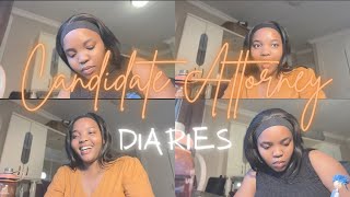 CANDIDATE ATTORNEY DIARIES  WRITE AN EXAM WITH ME storytime lawstudentvlog lawdegree lawvlog [upl. by Yattirb]