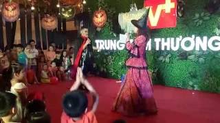 Trò chơi sân khấu dành cho trẻ em Halloween  MC Khúc Anh [upl. by Otsedom]