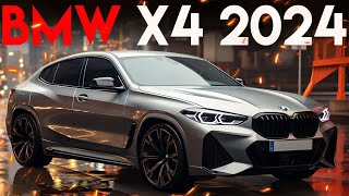 BMW X4 2024  Review Pricing and Specs  Unprecedented Features amp Thrilling Performance [upl. by Kcolttam]