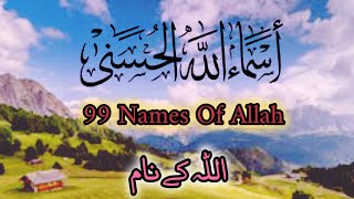 AsmaulHusna 99 Names of Allah [upl. by Goldi]