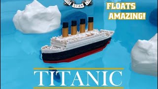 Floating RMS Titanic Model for Kids Detailed Replica Titanic Model [upl. by Ardis]