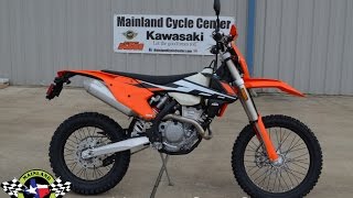 10399 2017 KTM 350 EXCF Overview and Review Street Legal Race Bike [upl. by Parris]