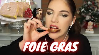 ASMR  MUKBANG  Toast et Foie Gras [upl. by Atinuj]