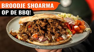 De lekkerste SHOARMA maak je op de BBQ  BBQ Recept [upl. by Idleman]