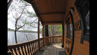 Waterfront Camping Cabins at Danforth Bay [upl. by Survance]