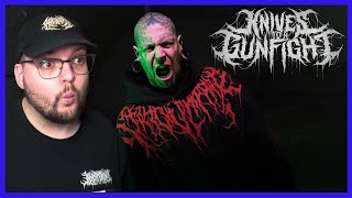 WIR BRAUCHEN MEHR BELGISCHEN DEATHCORE WOW  KNIVES TO A GUNFIGHT  SUICIDE CULT  REACTION [upl. by Aznola]