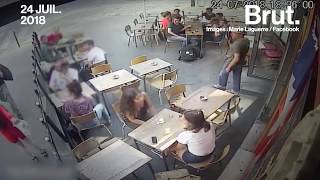 Frappée au visage dans la rue elle a décidé de publier la vidéo de son agression [upl. by Alla367]