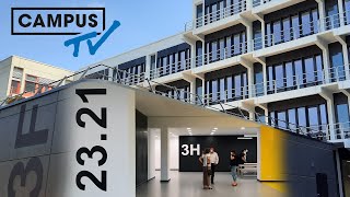 Wiedereröffnung  Das neue Gebäude 2321  CampusTV Düsseldorf [upl. by Paviour]