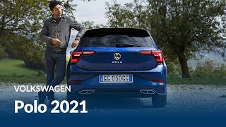 Volkswagen Polo 2021  Una bella dose di tecnologia per la BabyGOLF [upl. by Nnairek]