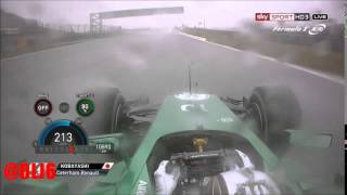 F1 2014  China Qual  Kamui Kobayashi Onboard [upl. by Yr]