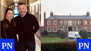 Wayne and Coleen Rooney get ready to move into their £20m Cheshire Morrisons mansion four years [upl. by Sumner]