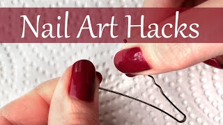 5 einfache Nail Art Hacks die jeder kennen sollte 4  seni Nageldesign [upl. by Springer447]