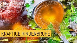 Kräftige Rinderbrühe eine Gute Basis für fast alles [upl. by Adoh]