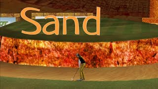 Sand chipping and special elevated green situations Shot Online [upl. by Aznofla]