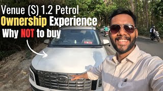 Hyundai Venue S 12 Petrol  My Honest 6 Months Ownership Experience  The Wordly guy [upl. by Eneladgam]