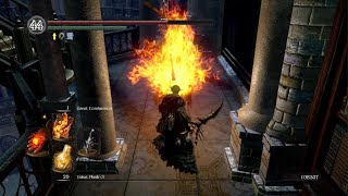 Fastest farming for Channelers Trident Pyromancer Combustion build DARK SOULS Remastered PS4 [upl. by Samau]