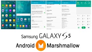 Samsung Galaxy S5 Official Android 601 Marshmallow Update [upl. by Little]