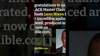 Learn to narrate audiobooks like Leon did and build a business on ACX acxmasterclasscomgo [upl. by Gnilhsa]