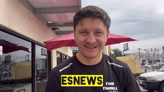 Ronald Gavril sparred Canelo Fought benavidez twice Esnews Boxing [upl. by Etac]